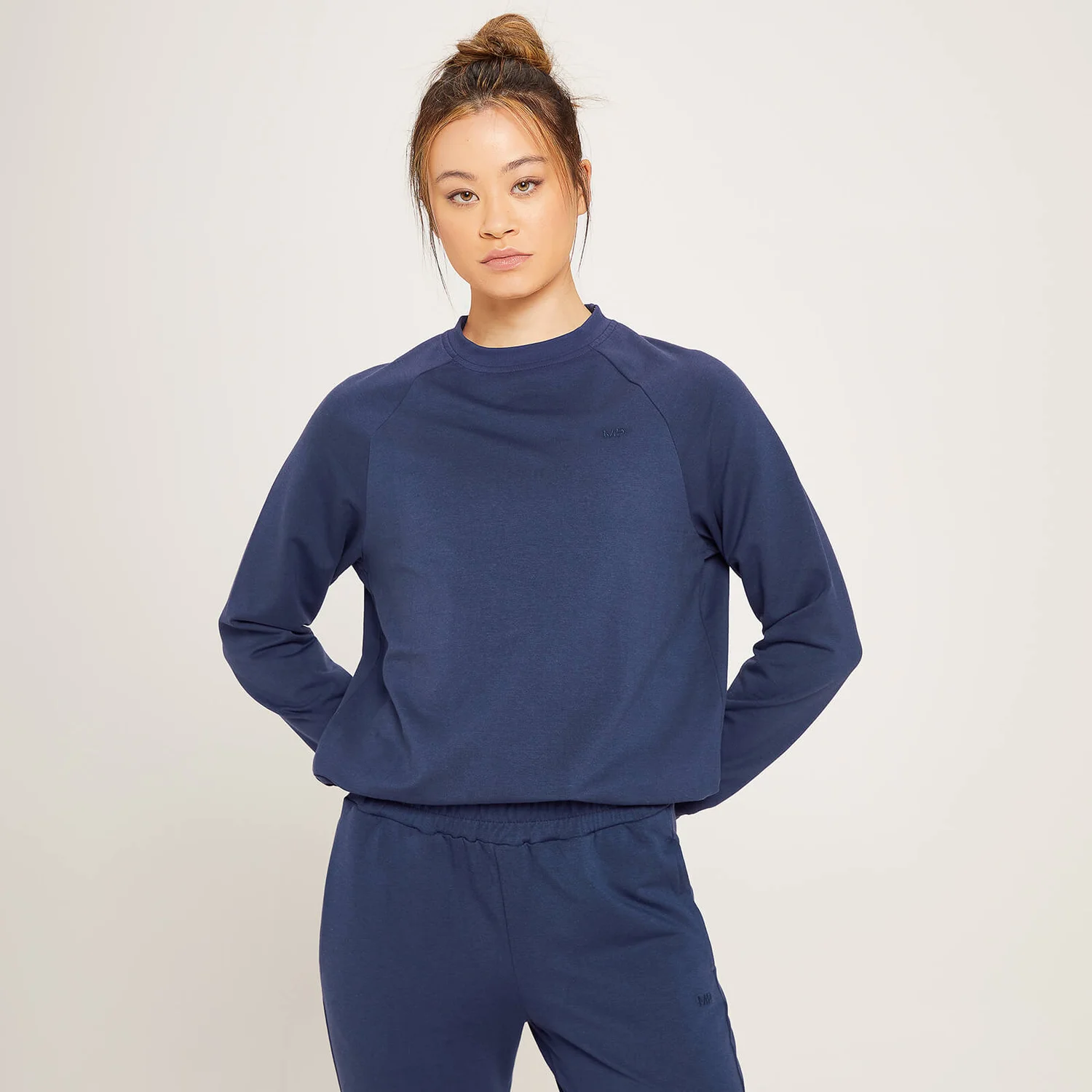 MP Women's Composure Crew Neck Sweatshirt - Galaxy Blue 4 MP Women's Composure Crew Neck Sweatshirt - Galaxy Blue – Bild 2