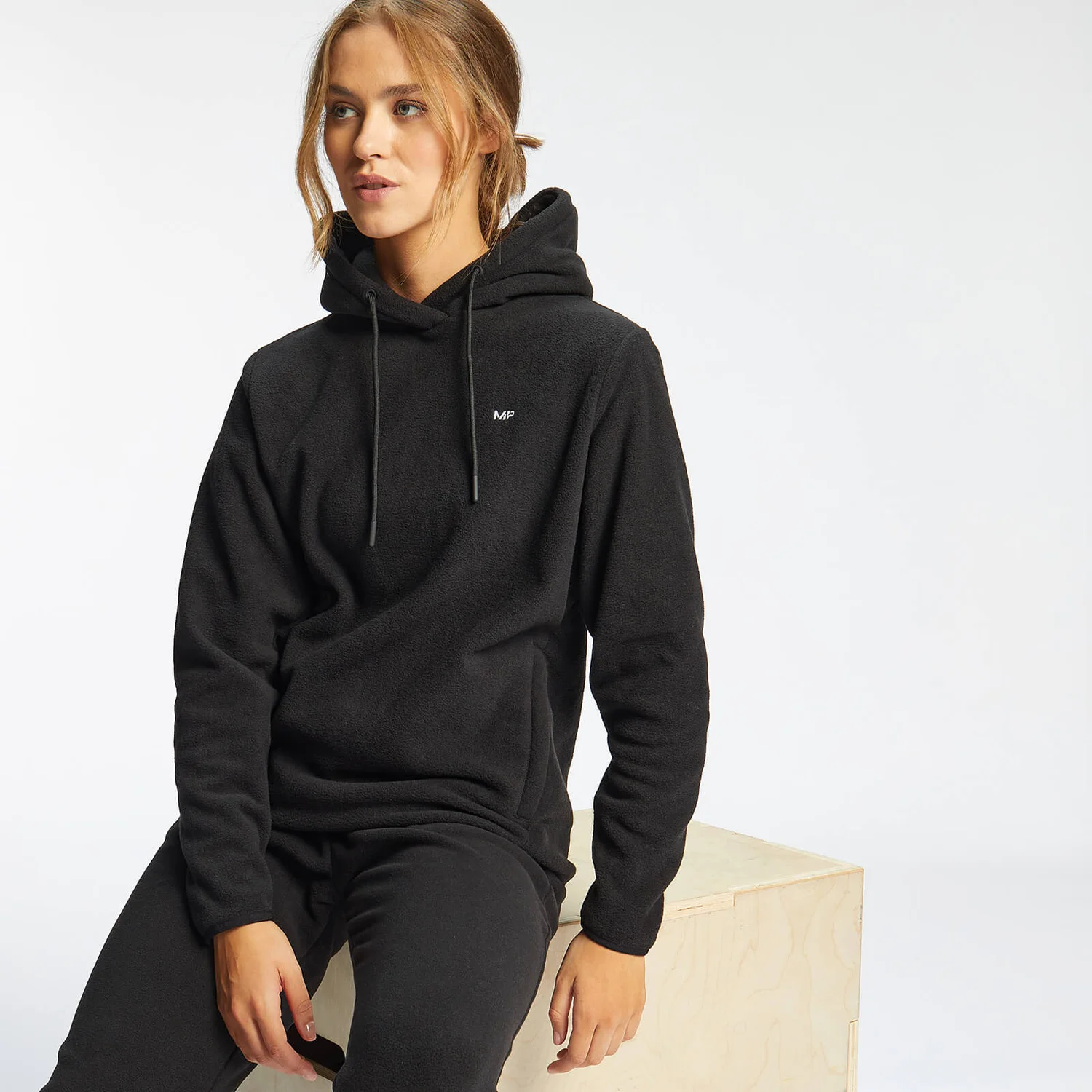 MP Women's Fleece Overhead Hoodie - Black 6 MP Women's Fleece Overhead Hoodie - Black – Bild 4