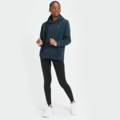 MP Women's Fleece Overhead Hoodie - Navy -Damen Fitnessbekleidung Verkäufe 12857578 3564938721195395