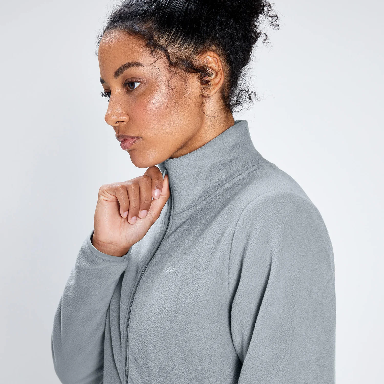 MP Women's Fleece Zip Through Jacket - Storm 6 MP Women's Fleece Zip Through Jacket - Storm – Bild 4