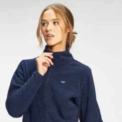 MP Women's Rest Day Fleece Zip Through Jacket - Navy 10 MP Women's Rest Day Fleece Zip Through Jacket - Navy -Damen Fitnessbekleidung Verkäufe 12857643 4104884223013400