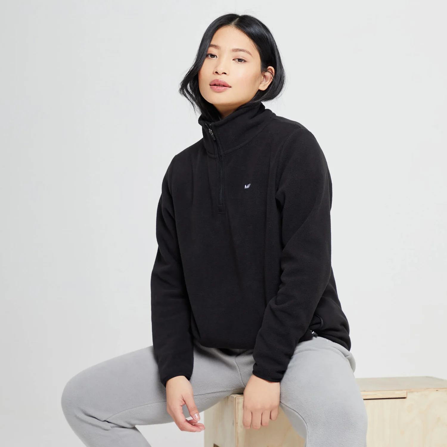 MP Women's 1/4 Zip Fleece - Black 7 MP Women's 1/4 Zip Fleece - Black – Bild 5