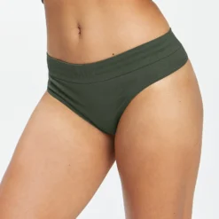 MP Women's Seamless Thong - Vine Leaf