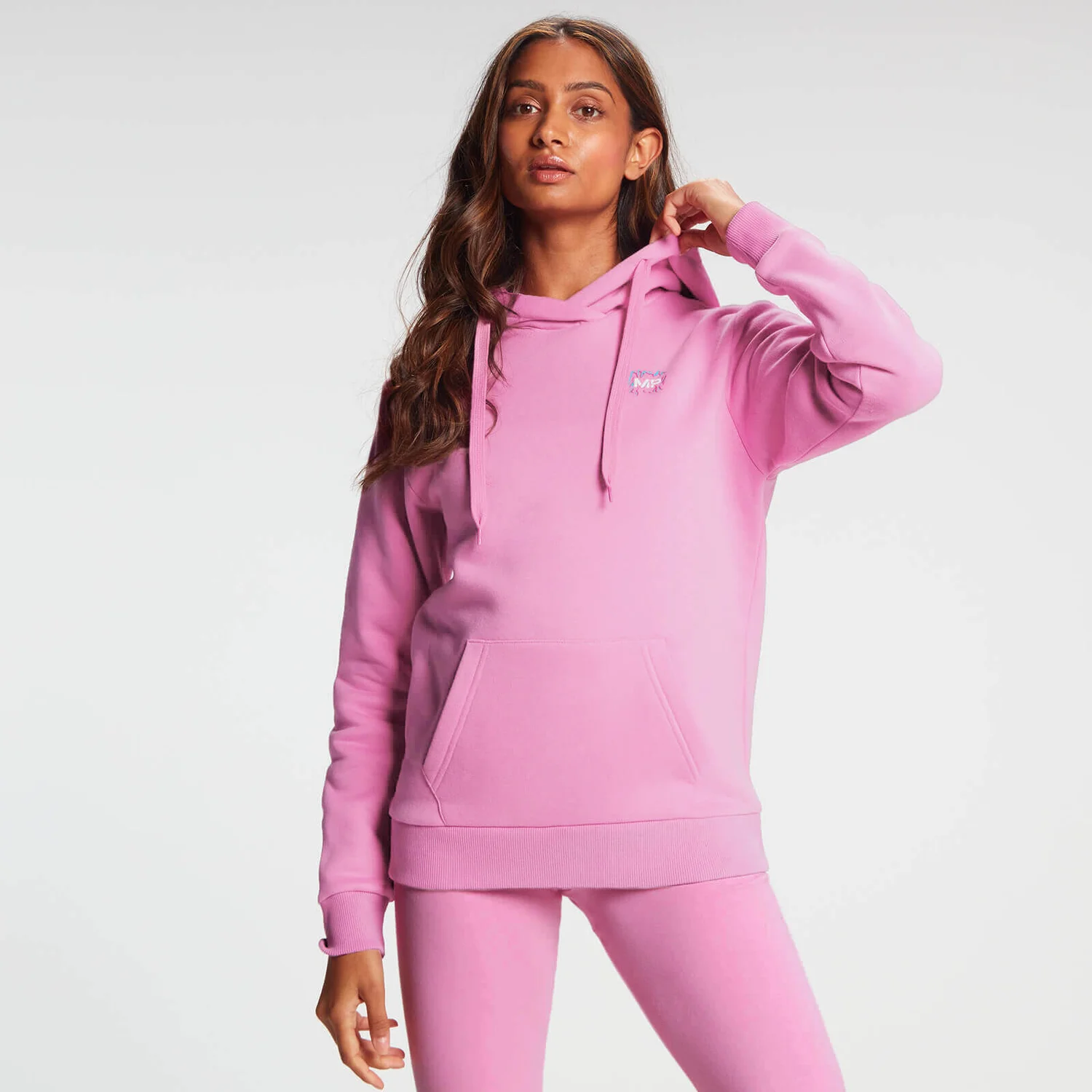 MP Women's Retro Move Hoodie - Pink 4 MP Women's Retro Move Hoodie - Pink – Bild 2