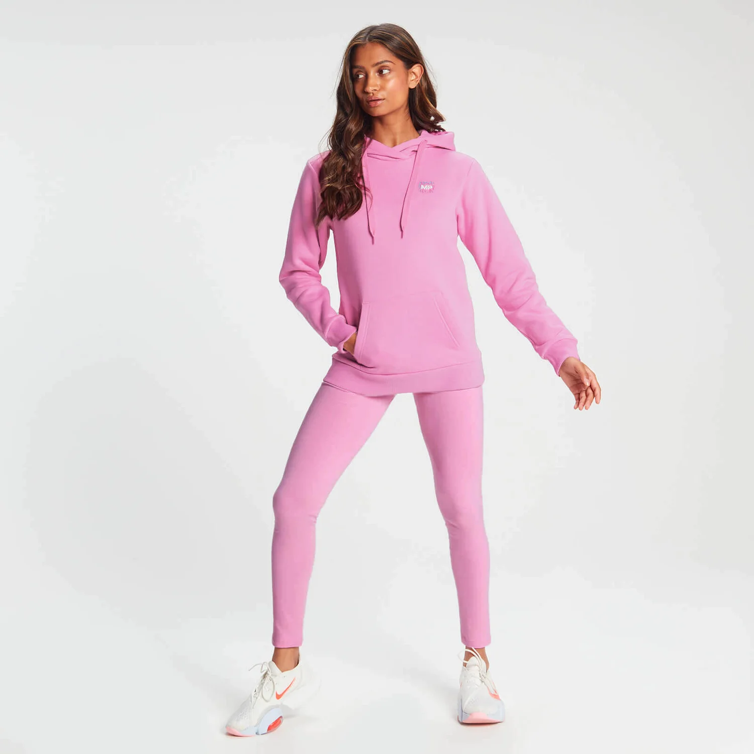 MP Women's Retro Move Hoodie - Pink 5 MP Women's Retro Move Hoodie - Pink – Bild 3