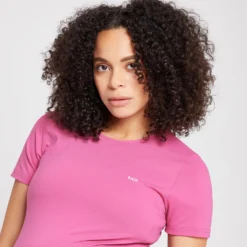 MP Women's Power Maternity Short Sleeve Top - Sangria -Damen Fitnessbekleidung Verkäufe 13028684 7524918735424964