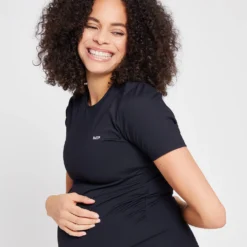 MP Women's Power Maternity Short Sleeve Top Multipack - Black/White -Damen Fitnessbekleidung Verkäufe 13028692 1704918734108552