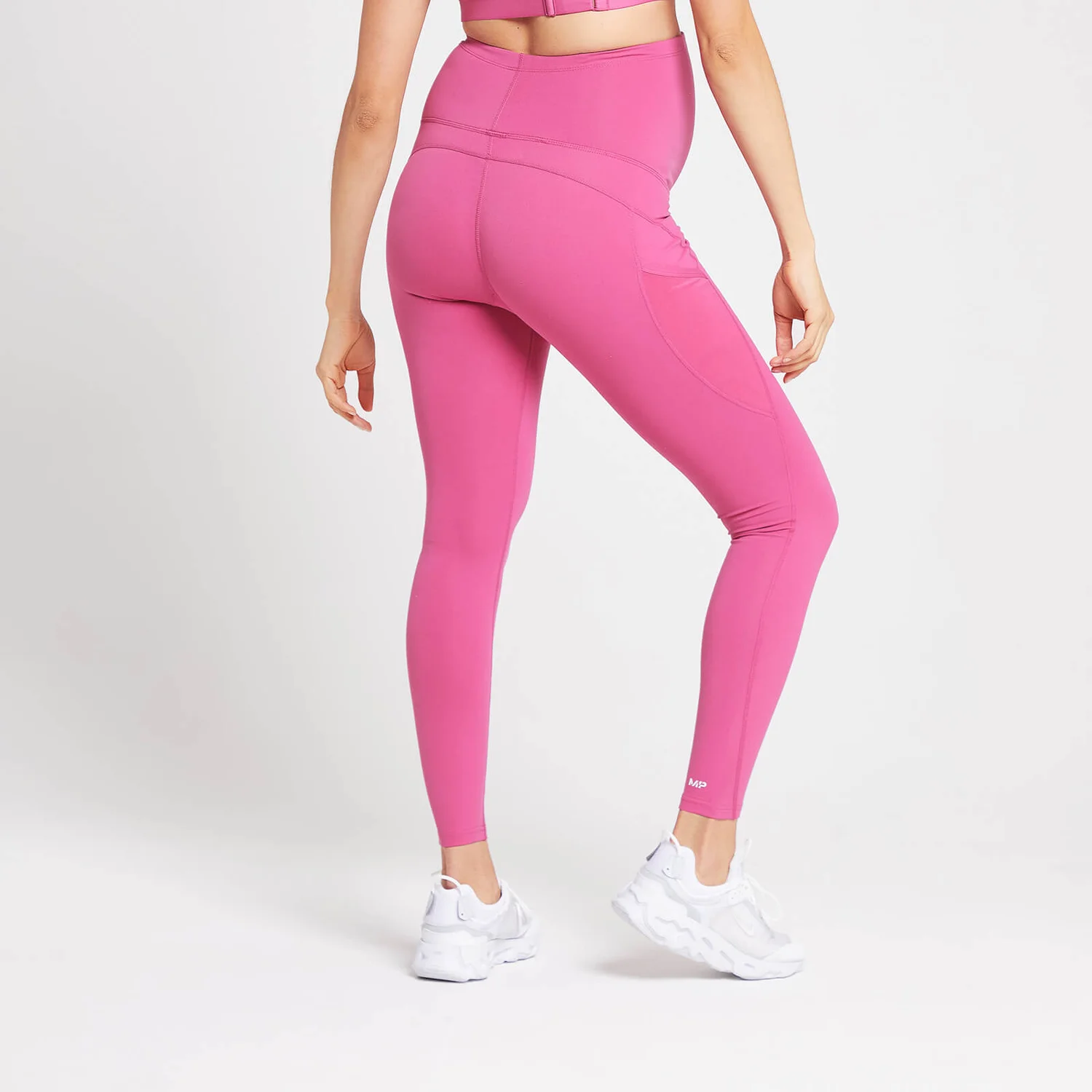 MP Women's Power Maternity Leggings - Sangria 5 MP Women's Power Maternity Leggings - Sangria – Bild 3