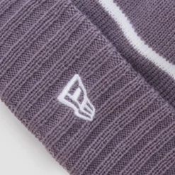 MP New Era Knitted Bobble Hat - Smokey Purple/Storm Grey -Damen Fitnessbekleidung Verkäufe 13105797 4604883742945135
