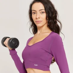 MP Women's Power Long Sleeve Top - Purple 10 MP Women's Power Long Sleeve Top - Purple -Damen Fitnessbekleidung Verkäufe 13108725 1194959958448973