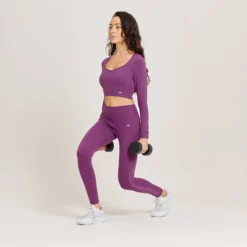 MP Women's Power Long Sleeve Top - Purple 8 MP Women's Power Long Sleeve Top - Purple -Damen Fitnessbekleidung Verkäufe 13108725 1234959958408662