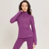 MP Women's Power 1/4 Zip Top - Purple -Damen Fitnessbekleidung Verkäufe 13108741 2004911999579555
