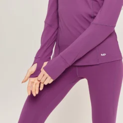 MP Women's Power 1/4 Zip Top - Purple -Damen Fitnessbekleidung Verkäufe 13108741 2134911999792225
