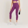MP Women's 3/4 Power Leggings - Purple -Damen Fitnessbekleidung Verkäufe 13108916 1864911998326566