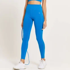 MP Women's Power Mesh Leggings - True Blue