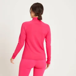 MP Women's Training Slim Fit 1/4 Zip - Magenta -Damen Fitnessbekleidung Verkäufe 13109274 2074912775100429