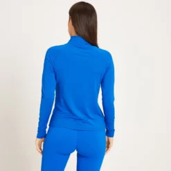 MP Women's Training Slim Fit 1/4 Zip - True Blue 8 MP Women's Training Slim Fit 1/4 Zip - True Blue -Damen Fitnessbekleidung Verkäufe 13109282 9664912775365464