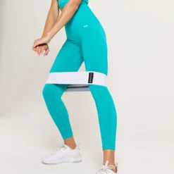 MP Women's Shape Seamless 7/8 Leggings - Lagoon -Damen Fitnessbekleidung Verkäufe 13110685 9584915096086285