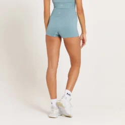 MP Women's Shape Seamless Booty Shorts - Stone Blue -Damen Fitnessbekleidung Verkäufe 13110725 5184915095292983
