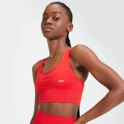 Limited Edition MP Women's Tempo Seamless Sports Bra - Danger -Damen Fitnessbekleidung Verkäufe 13116576 6394938721462914