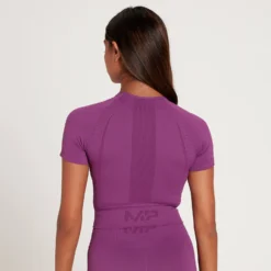 MP Women's Tempo Seamless Short Sleeve Crop Top - Purple 9 MP Women's Tempo Seamless Short Sleeve Crop Top - Purple -Damen Fitnessbekleidung Verkäufe 13116712 1114914616332954