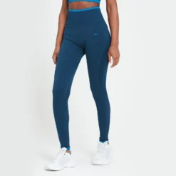 MP Women's Adapt Seamless Leggings - Deep Blue