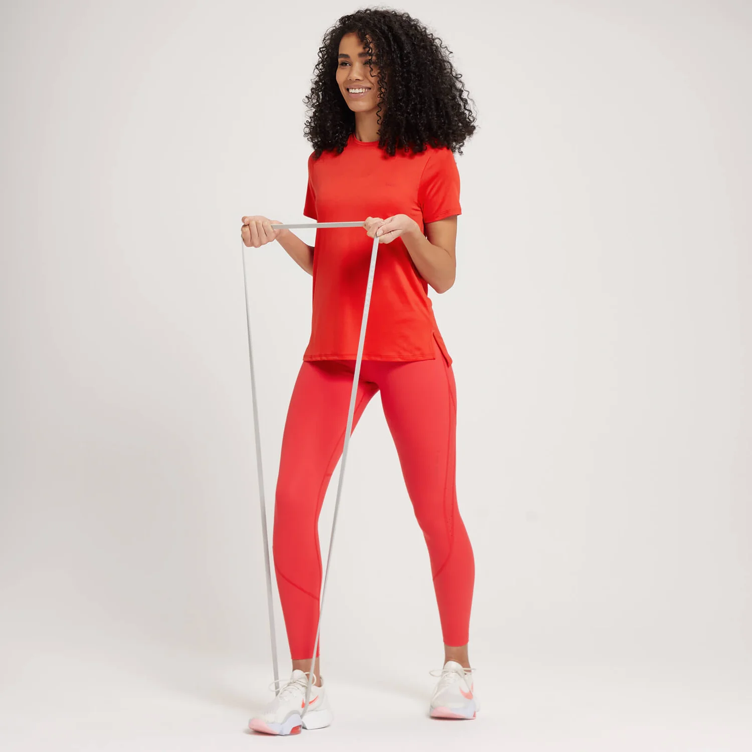 MP Women's Power Ultra Split Back T-Shirt - Danger 4 MP Women's Power Ultra Split Back T-Shirt - Danger – Bild 2