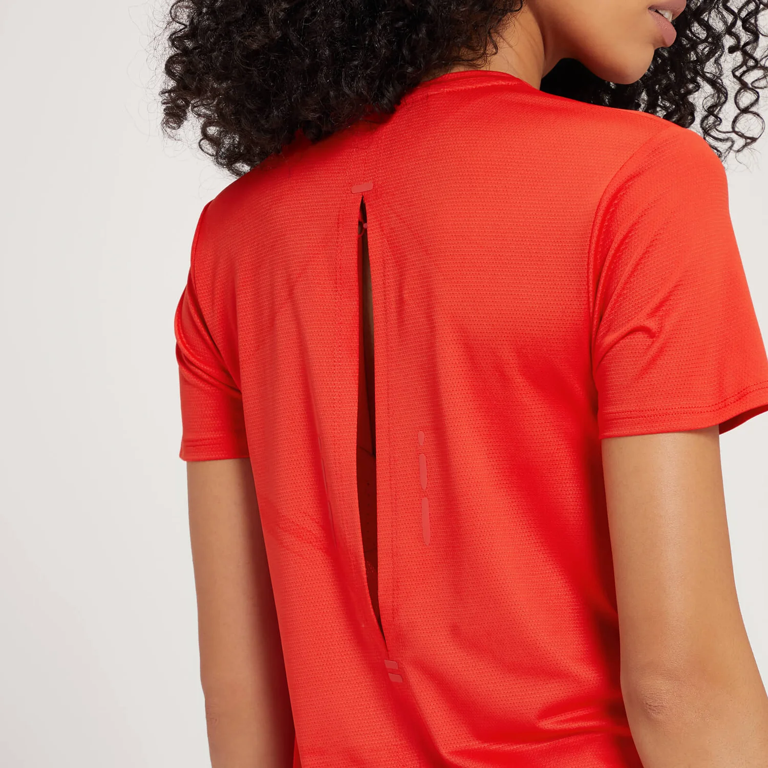 MP Women's Power Ultra Split Back T-Shirt - Danger 7 MP Women's Power Ultra Split Back T-Shirt - Danger – Bild 5