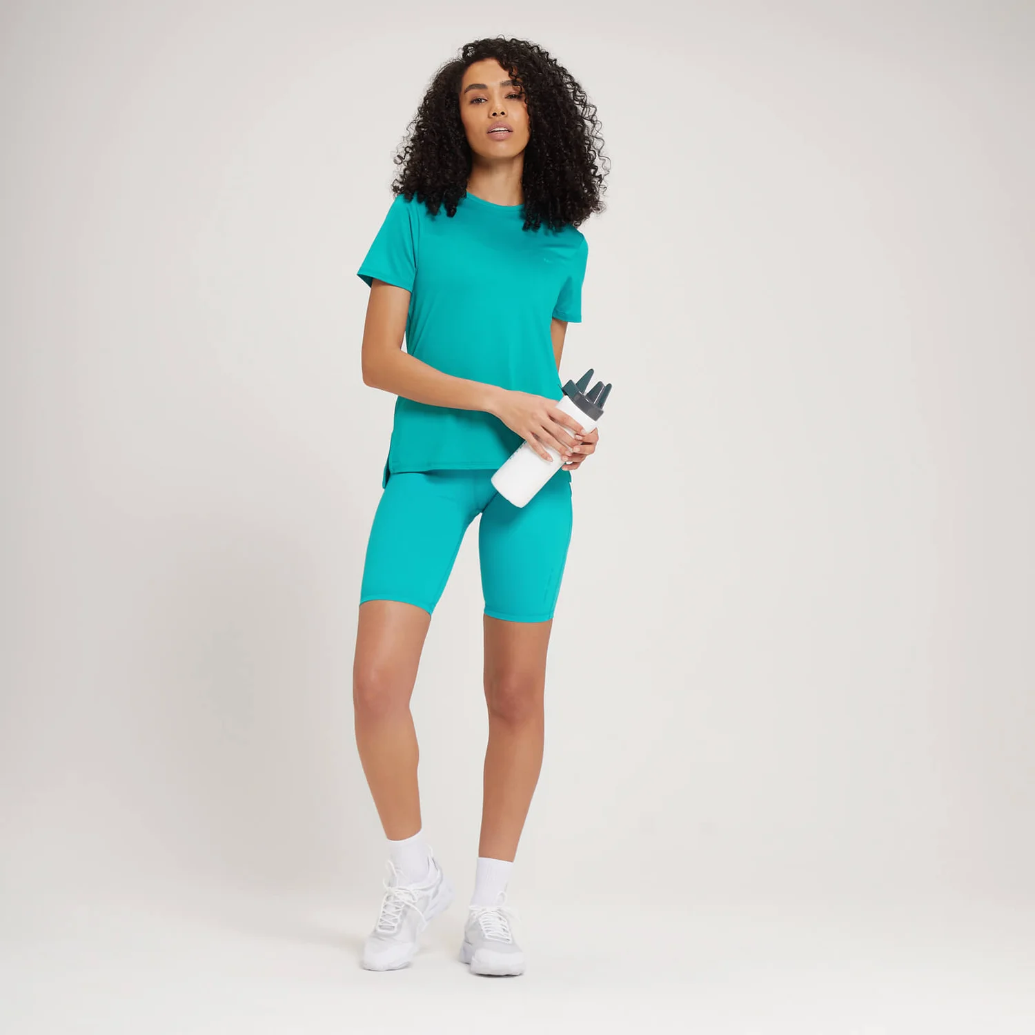 MP Women's Power Ultra Split Back T-Shirt - Lagoon 4 MP Women's Power Ultra Split Back T-Shirt - Lagoon – Bild 2