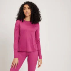 MP Women's Power Ultra Long Sleeved T-Shirt - Sangria