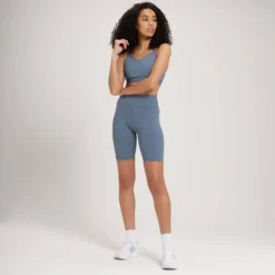 MP Women's Power Ultra Cycling Shorts - Steel Blue -Damen Fitnessbekleidung Verkäufe 13118069 1594936397683527