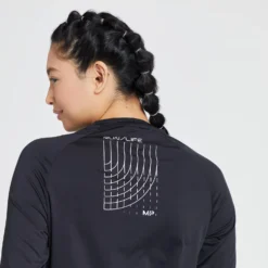  MP Women's Run Life Training Long Sleeve T-Shirt - Black/ White -Damen Fitnessbekleidung Verkäufe 13118665 2084918745819472