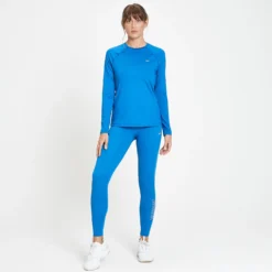 MP Women's Repeat MP Training Long Sleeve T-Shirt - Royal Blue -Damen Fitnessbekleidung Verkäufe 13119973 1514994424007635