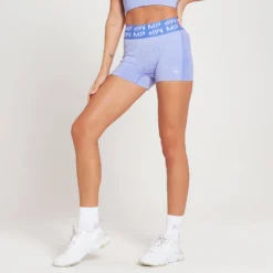 MP Curve Women's Booty Shorts - Chalk Purple