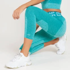 MP Women's Curve 3/4 Leggings - Lagoon -Damen Fitnessbekleidung Verkäufe 13121281 6064911699744450