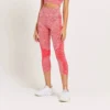 MP Women's Curve High Waisted 3/4 Leggings - Danger Marl -Damen Fitnessbekleidung Verkäufe 13121441 1264926459553083