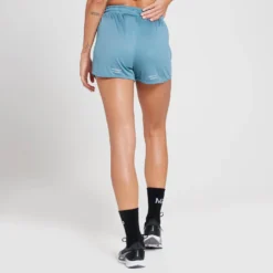 MP Women's Velocity Jersey Shorts - Stone Blue -Damen Fitnessbekleidung Verkäufe 13122557 6904911984915273