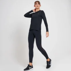 MP Women's Velocity Long Sleeve T-Shirt - Black -Damen Fitnessbekleidung Verkäufe 13122621 2804911985419657