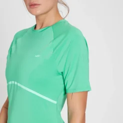 MP Women's Velocity Ultra Reflective T-Shirt - Ice Green -Damen Fitnessbekleidung Verkäufe 13122677 7854911985396428