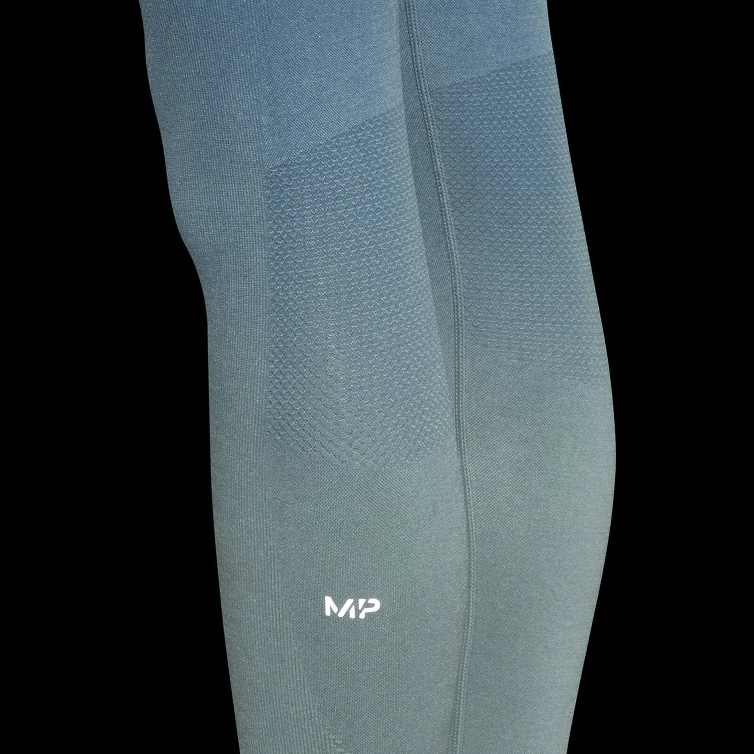 MP Women's Velocity Ultra Seamless Leggings - Stone Blue 10 MP Women's Velocity Ultra Seamless Leggings - Stone Blue – Bild 8