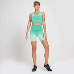 MP Women's Velocity Ultra Seamless Cycling Shorts - Ice Green -Damen Fitnessbekleidung Verkäufe 13122821 2354911983226267