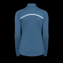 MP Women's Velocity Ultra 1/4 Zip Top - Stone Blue -Damen Fitnessbekleidung Verkäufe 13122837 1774914611537121