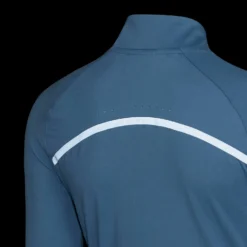 MP Women's Velocity Ultra 1/4 Zip Top - Stone Blue -Damen Fitnessbekleidung Verkäufe 13122837 6474914611579829