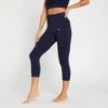 MP Women's Composure Capri Leggings - Navy