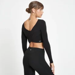 MP Women's Composure Long Sleeve Top - Black -Damen Fitnessbekleidung Verkäufe 13126185 4484994423708814