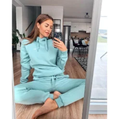 MP Women's Rest Day Hoodie - Ice Blue -Damen Fitnessbekleidung Verkäufe 13129737 1854964348399295