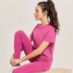 MP Women's Rest Day T-Shirt - Sangria -Damen Fitnessbekleidung Verkäufe 13129948 1414911999453870