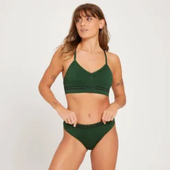 MP Women's Seamless Bralette - Dark Green -Damen Fitnessbekleidung Verkäufe 13149345 6024929364270323
