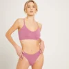 MP Women's Composure Seamless V-Neck Bralette - Mauve -Damen Fitnessbekleidung Verkäufe 13149369 9674939220866338