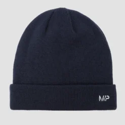 MP Beanie Hat - Navy/White
